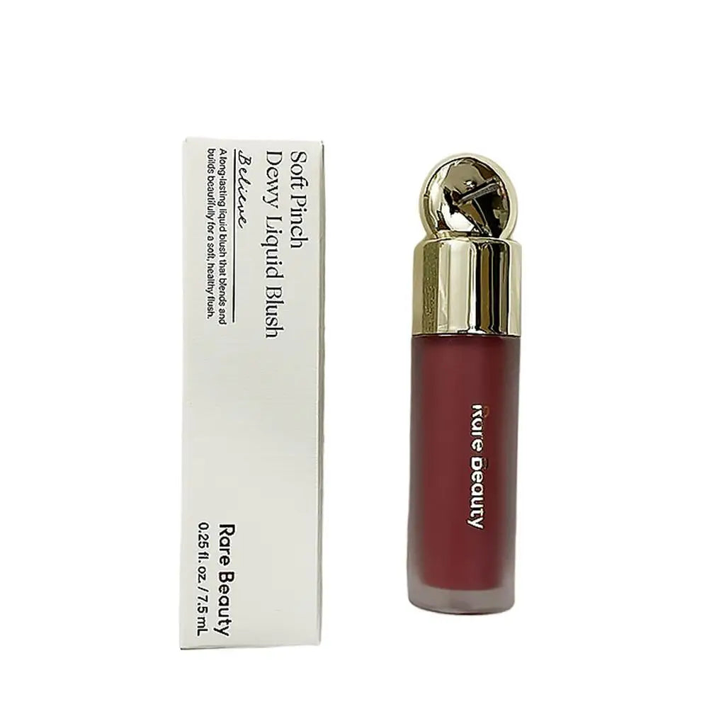 11 Color Matte Liquid Powder Blusher, Lip and Cheek Dual-Use Powder Blusher, Low Saturation, Natural Moisturizing Facial Makeup