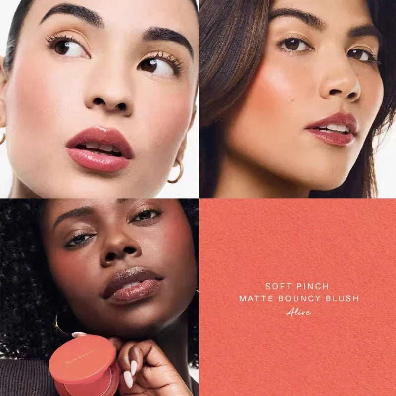 Rare Beauty Blush Set Liquid Mashed potatoes Blush Enhance Qi Blood Blush Powder Blush with Fine Texture Easy To Apply Blend