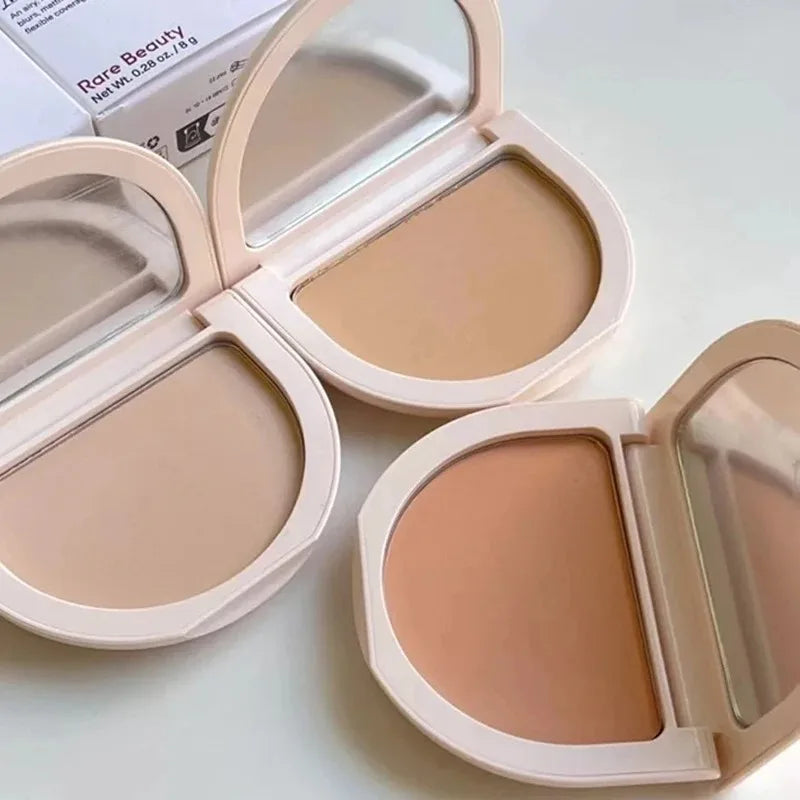 Rare Beauty Pressed Powder Talc-Free Finishing Powder Matte Waterproof Long-Lasting OilControl Fine Powder Texture Facial Makeup