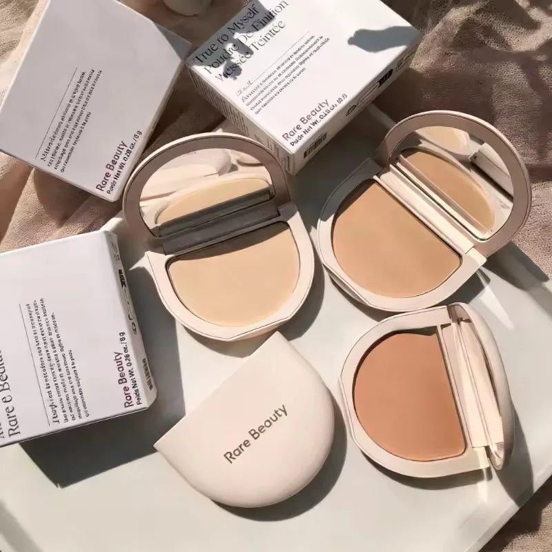 Rare Beauty Pressed Powder Talc-Free Finishing Powder Matte Waterproof Long-Lasting OilControl Fine Powder Texture Facial Makeup