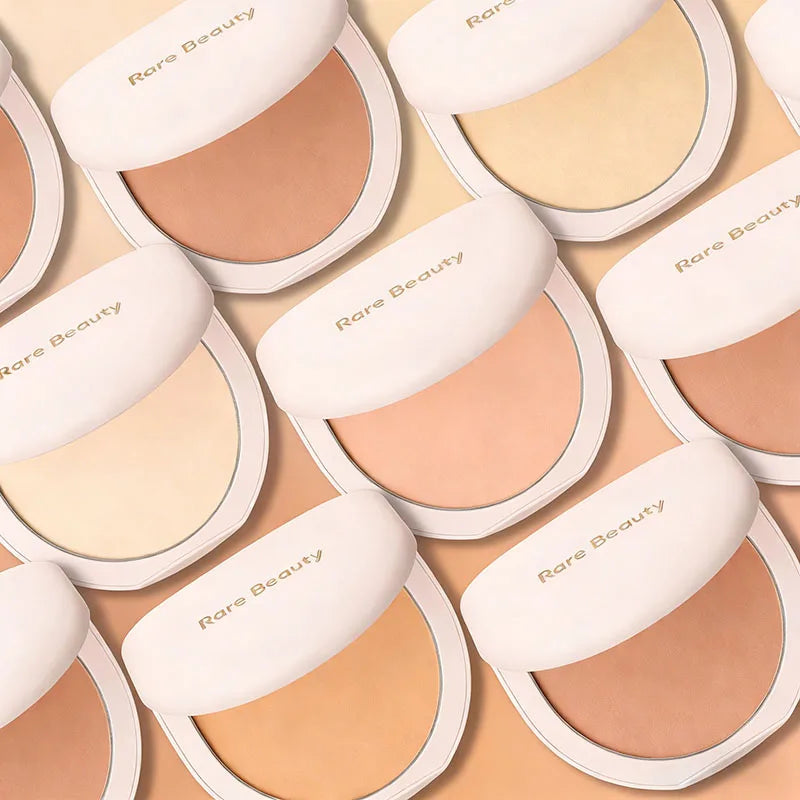 Rare Beauty Pressed Powder Talc-Free Finishing Powder Matte Waterproof Long-Lasting OilControl Fine Powder Texture Facial Makeup