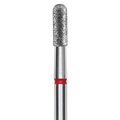 DIAMOND NAIL DRILL BIT, "CYLINDER", RED, HEAD DIAMETER 2.3/6.5MM (FA30R023/6.5) - STALEKS™